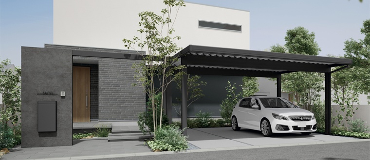 富山 石川のカーポート販売 施工工事 村上エクステリア